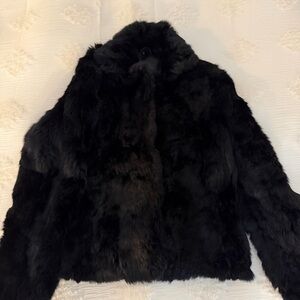 Black Fur Coat